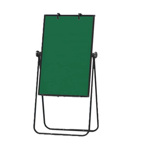 BibiNiu 60x90cm White Green Board Double-Sided U-Shaped Adjustable Flip Mobile Whiteboard Stand Writing Board Office Blackboard Home Use BBNS-L6090