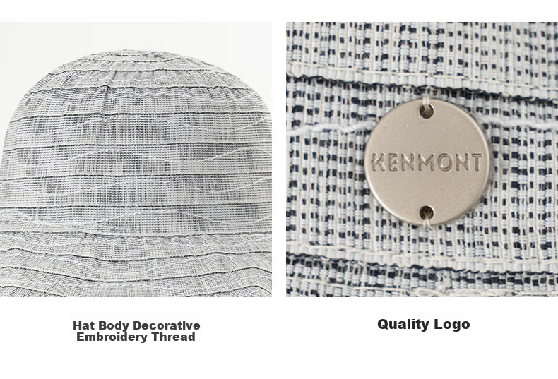 Kenmont Sun Hat for Women, Face-Covering Wide Brim UV Protection Hat, Fashionable And Simple Style 6210 12