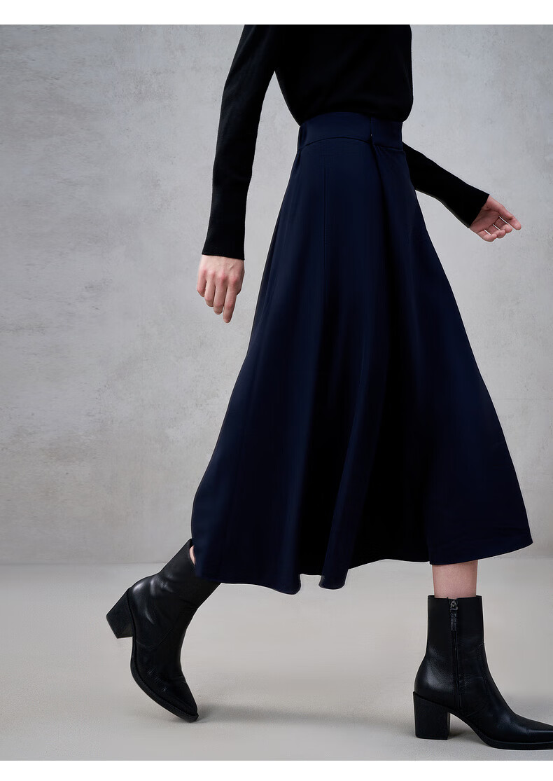 G2000 Women's High-Waist Versatile Casual Skirt-Pants with Multi-Directional Stretch, Spring-Summer Mall Edition 16