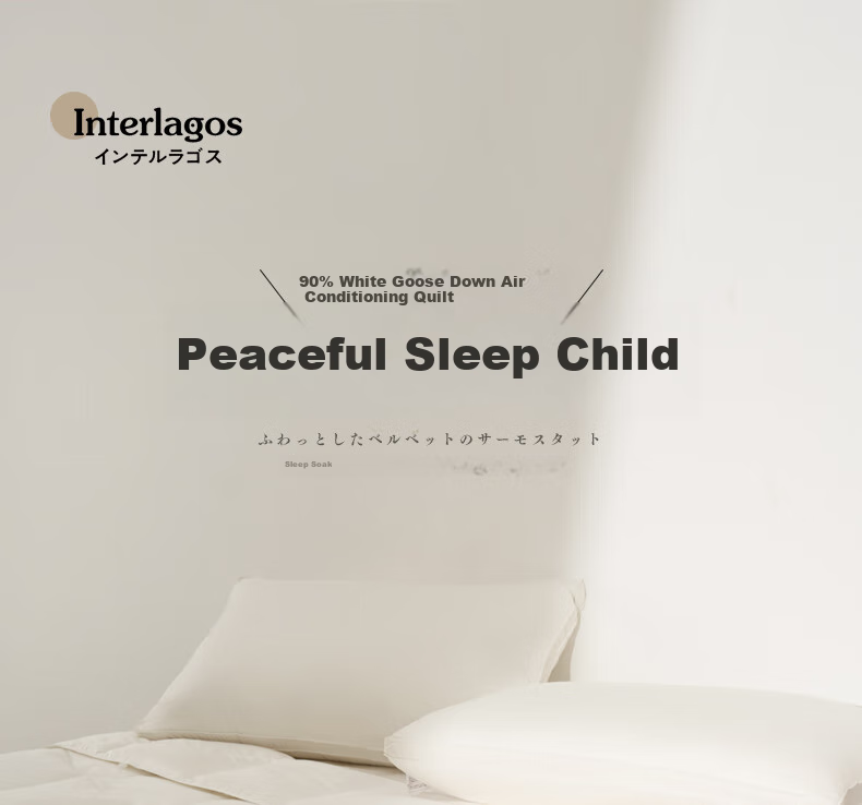 Interlagos Class A 90% White Goose Down Comforter, Imported from Japan, Air Conditioning Quilt, 280g, 200*230cm, White 1