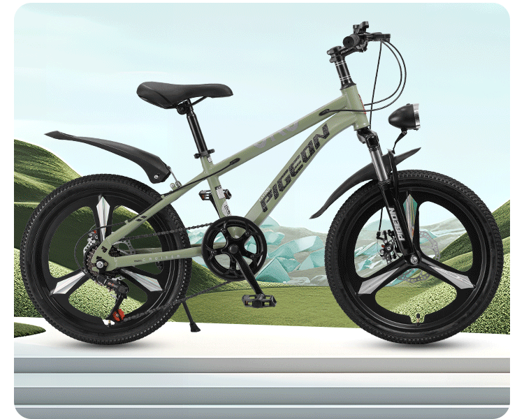 FLYING PIGEON (FG FLYING PIGEON) 18-inch Youth Mountain Bike for Boys and Girls, Children's Beginner Off-Road Student Bicycle 16