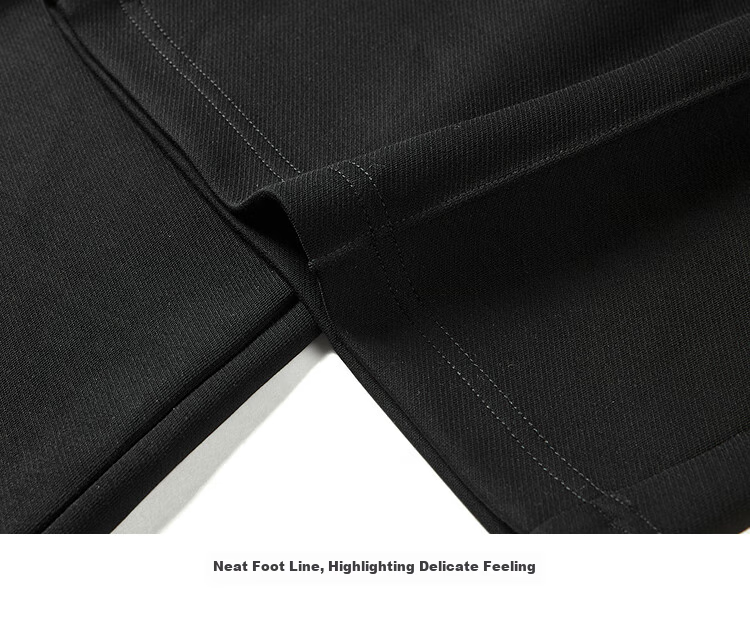 Taipingniao Women's Casual Pants, High-Waisted Cloud Pants, Spring Season, Soft And Skin-Friendly, Loose-Fitting, Slimming Wide-Leg Pants, Black, M 20