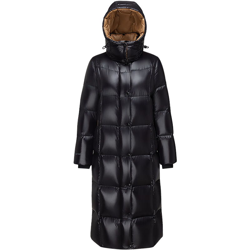 BOSIDENG 25 Years Puff Down Jacket Women's Winter Goose Down Thickened Detachable Hood Loose Oversized Long Lazy Style Coat