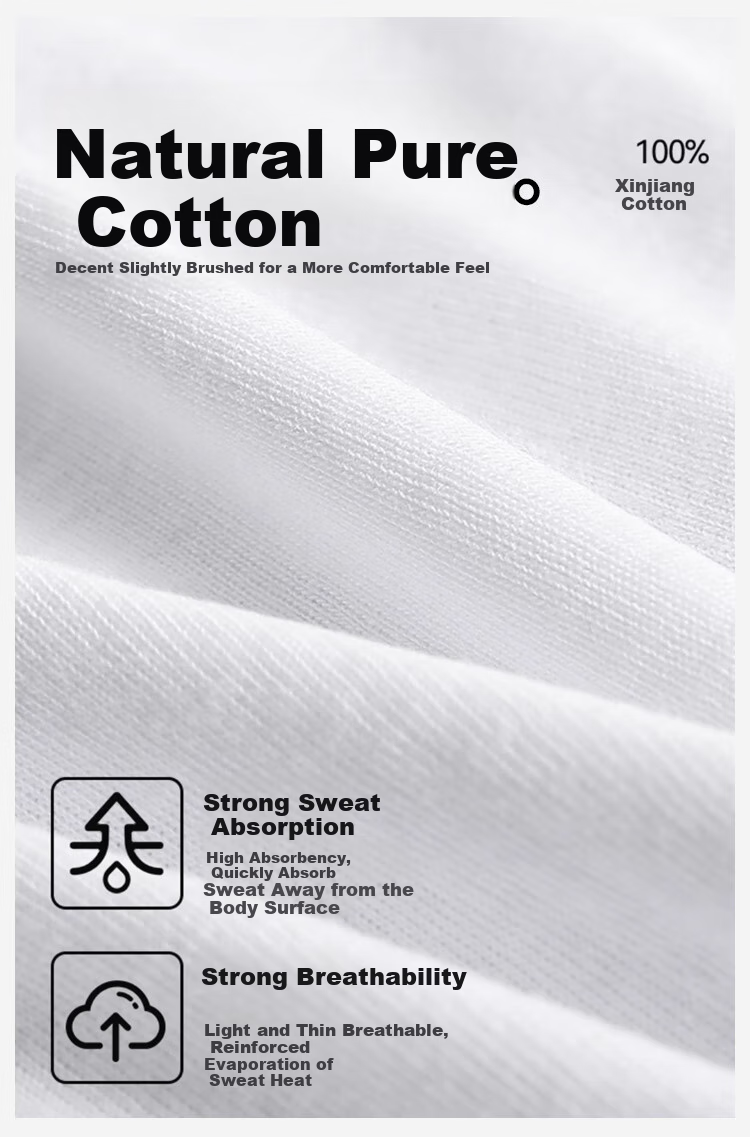 MiiOW 2-Pack 40s Combed Pure Cotton Men's Undershirt, Antibacterial Base Layer Tank Top T-Shirt, 1 White 1 Gray 2XL 4