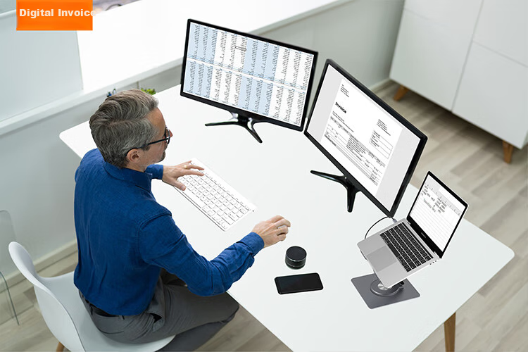 Hanzichen Laptop Stand with 12-Port Type-C Hub, Dual 4K 60Hz HD Screen Mirroring, PD100W Power Supply, USB3.1 Data Transfer, Gigabit Ethernet Port, Aluminum Alloy Vertical Stand 21