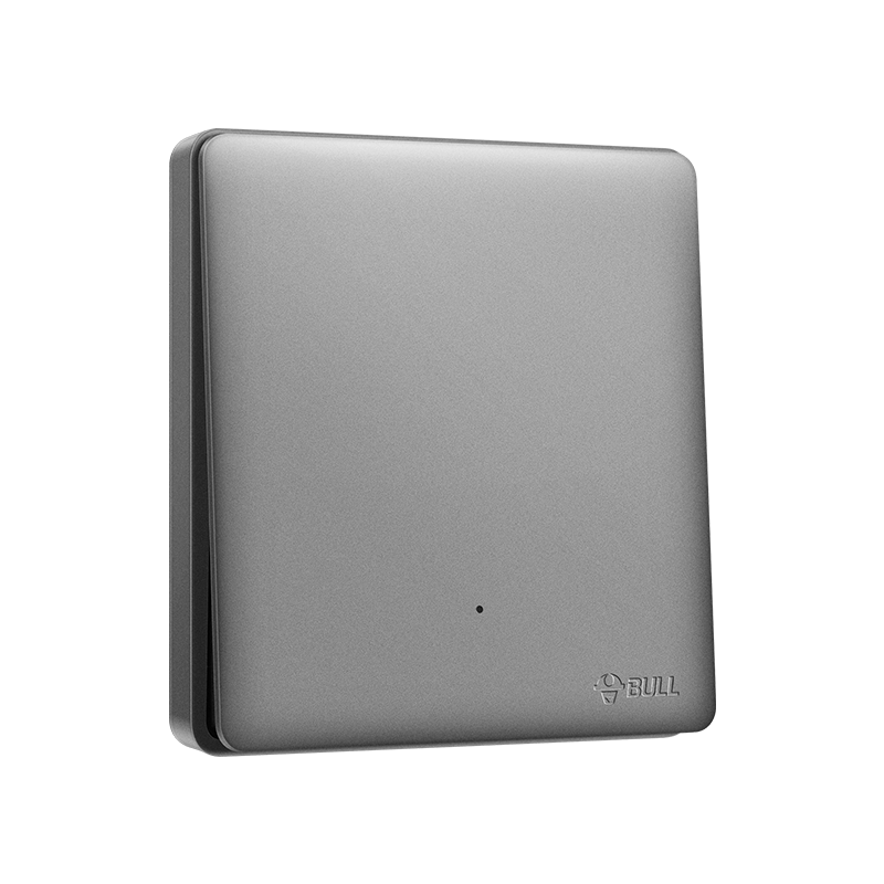 BULL Wireless Remote Control Switch Single-Position Adhesive Wireless Switch Home Remote Control Switch Q134 Gray