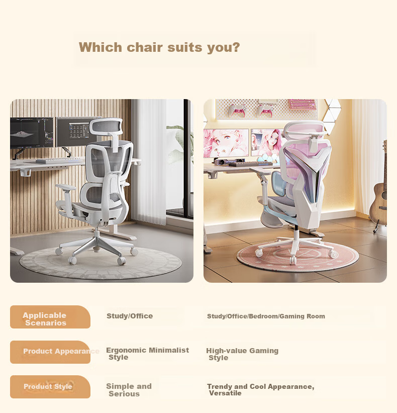 AutoFull G7 Gaming Chair, Ergonomic Chair, Computer Chair, Office Chair, Biomechanical Seat, Gaming Chair, Subsidies 2