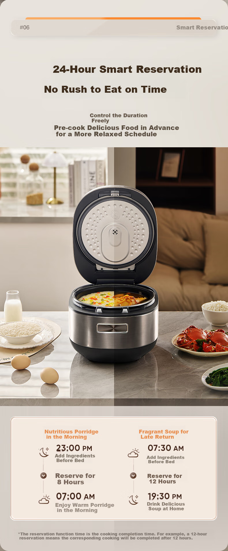 Midea Electric Rice Cooker Household High Power IH Induction Cooker Heating 4L Rice Cooker for 3-4-5-8 People Petal Series Same Model in Store MB-CFB4097H 9