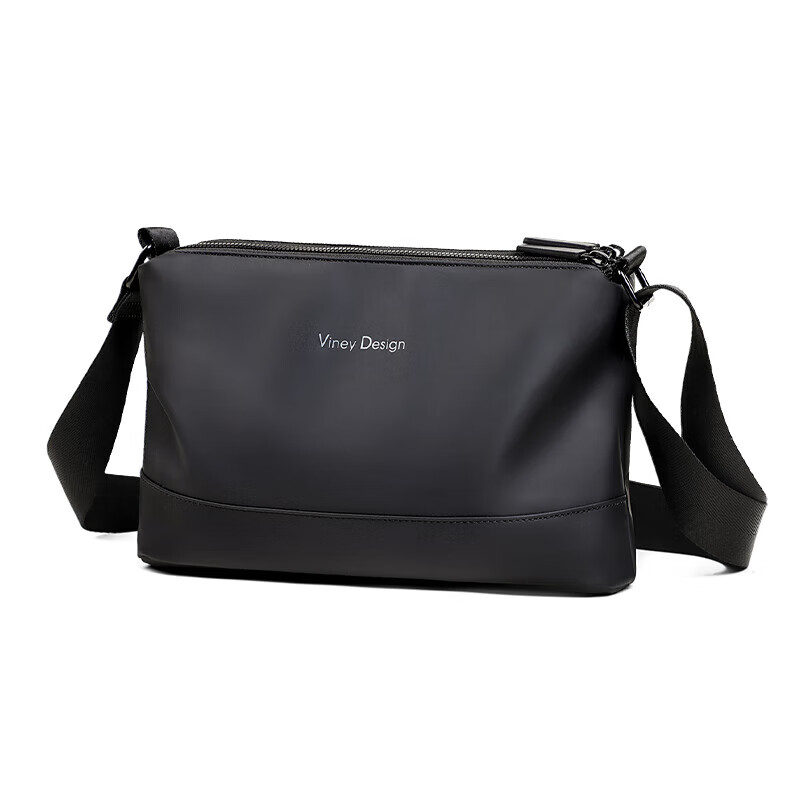 Viney Men's Crossbody Bag High-End Shoulder Bag Chest Bag Lightweight Luxury Travel Large Capacity Backpack Portable Phone Bag Commuter Waist Bag