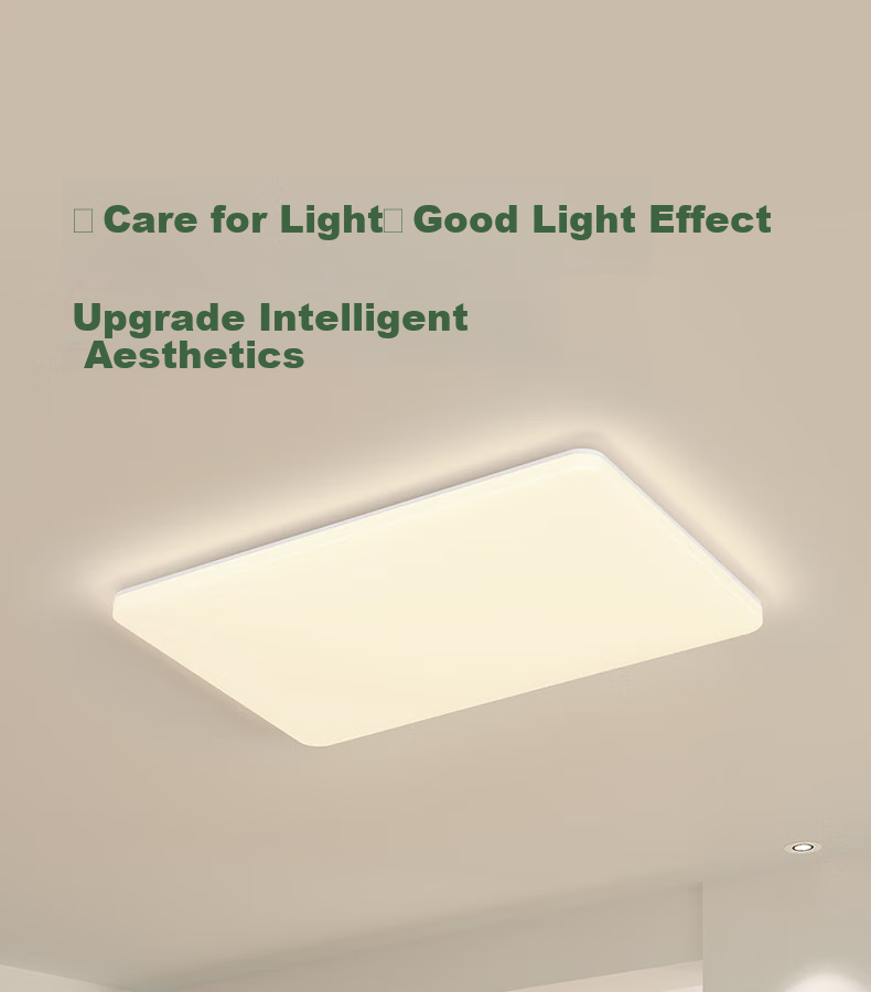 OPPLE Ceiling Light, Living Room Main Light, Smart Modern Cream Style LED Lighting, Eye Protection Lamp Fixture Set, 1 Package Installation Included 1