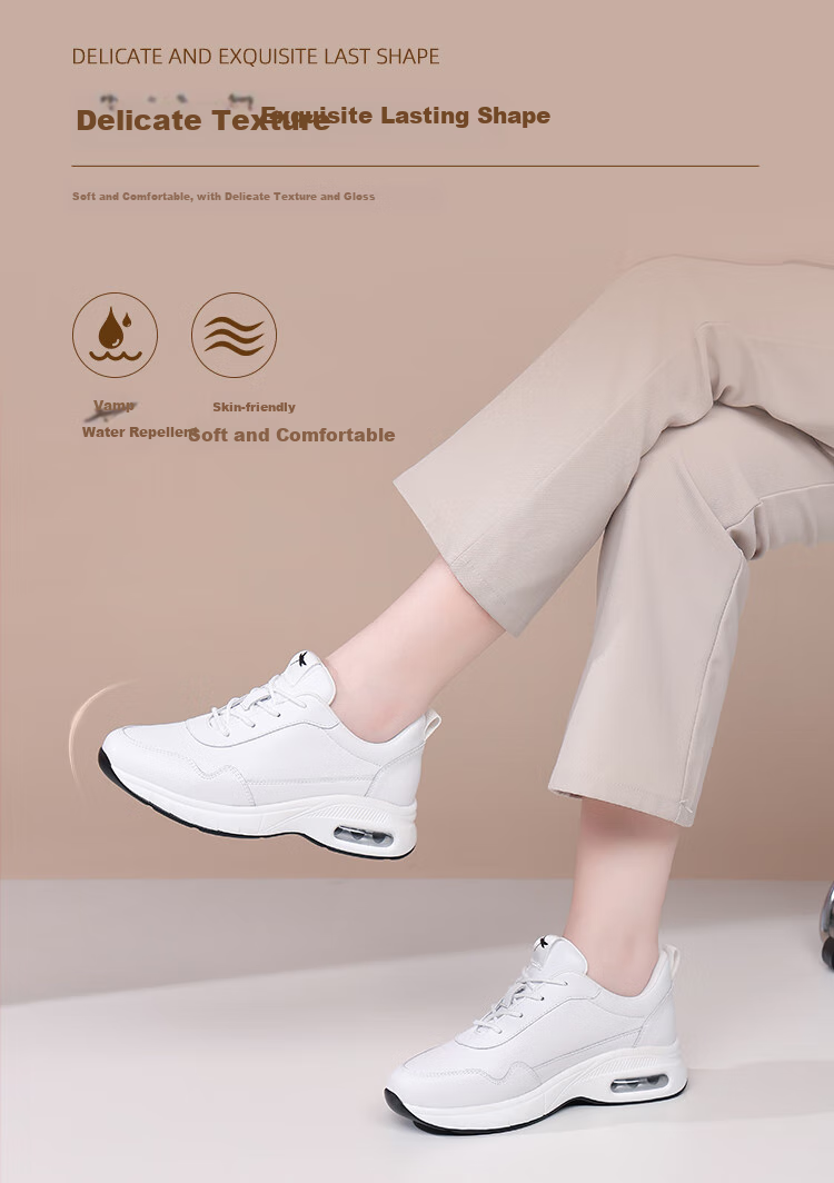 RED DRAGONFLY Women's New Sports Shoes, White Sneakers for Women, Lightweight Shock-Absorbing Running Shoes EXB350641 White Size 38 2