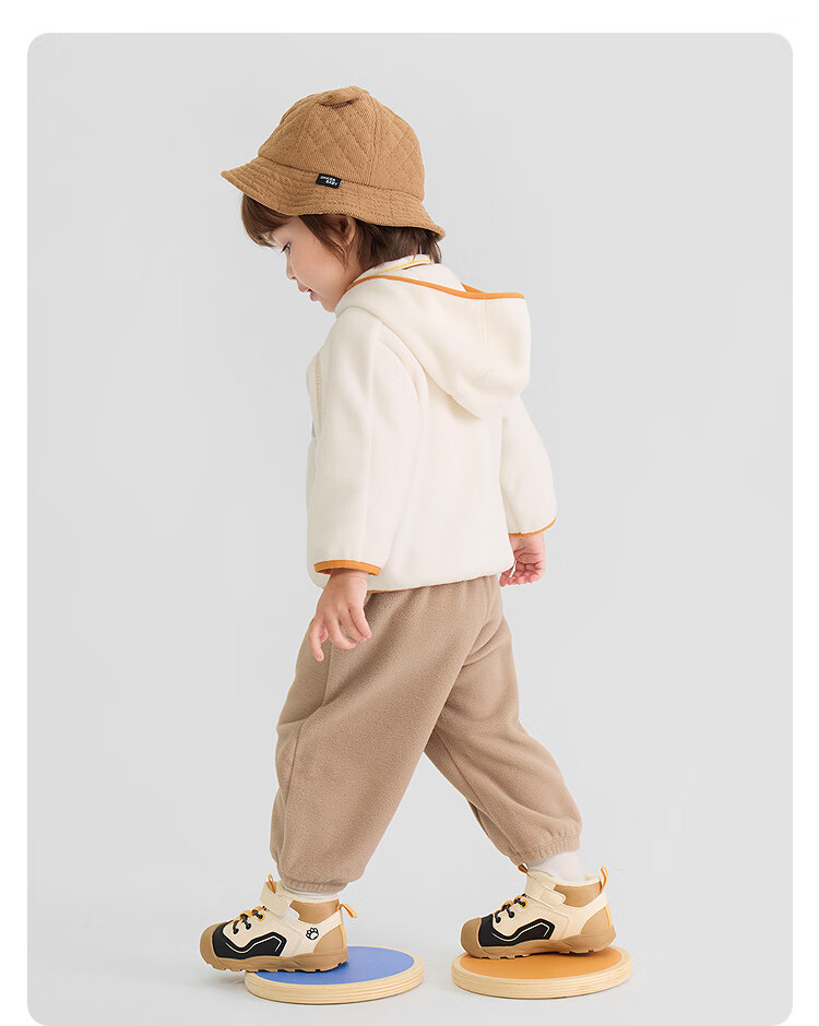 Balabala Kids Fleece Two-Piece Set for Boys and Girls 2025 Autumn Winter Anti-Static Cute Children's Clothing 208425104203 4