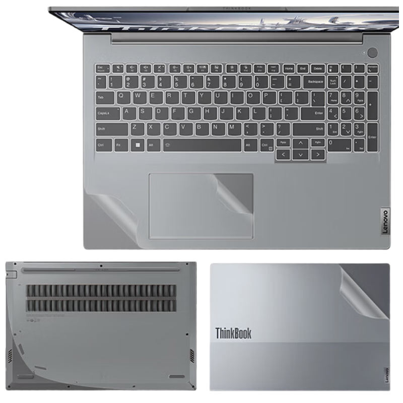 Jiasu Compatible with Lenovo ThinkBook16+ 2024 Model Shell Film (G6+IMH), 16-Inch Laptop, Matte Shell Protective Sticker, Full Set of Body Film