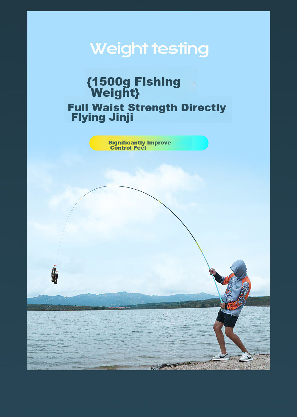 Jinglang Fishing Rod, Handheld, 2.7 Meters, Yulong Crucian Carp, 28 Sections, Ultra-Light And Ultra-Hard, Fishing Rod for Wild Fishing, Platform Fishing Rod, Fishing Tackle 18