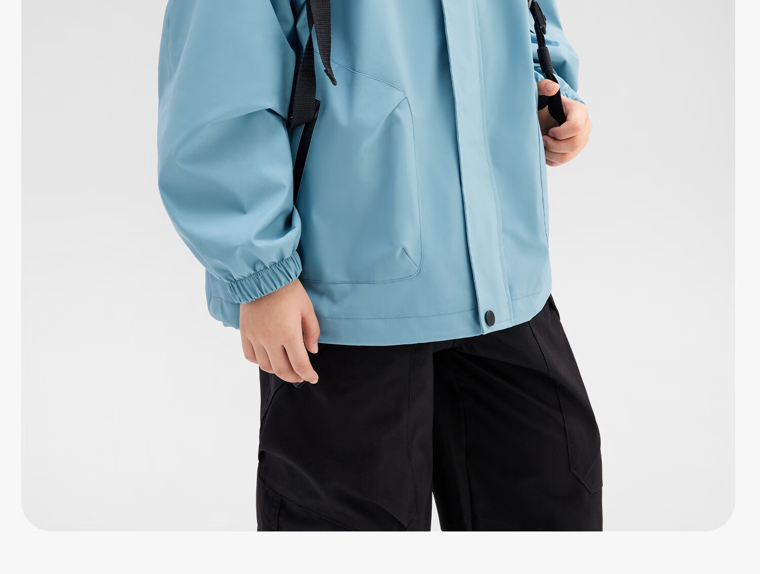 Zuo Xi Kids Children's Softshell Jacket 2025 New Autumn Boys Windproof Waterproof Coat Red 140 30