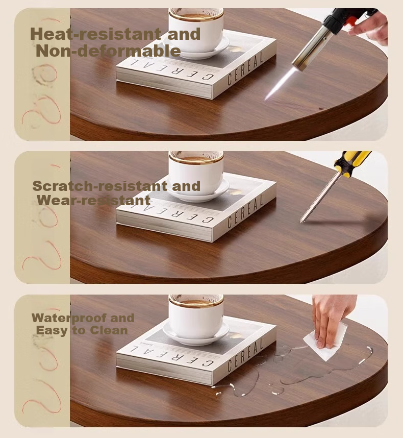 Huayinxuan Side Table, Living Room Sofa Small Coffee Table, Simple Movable Home Mini Bedside Table, Balcony Bedroom Nightstand 19