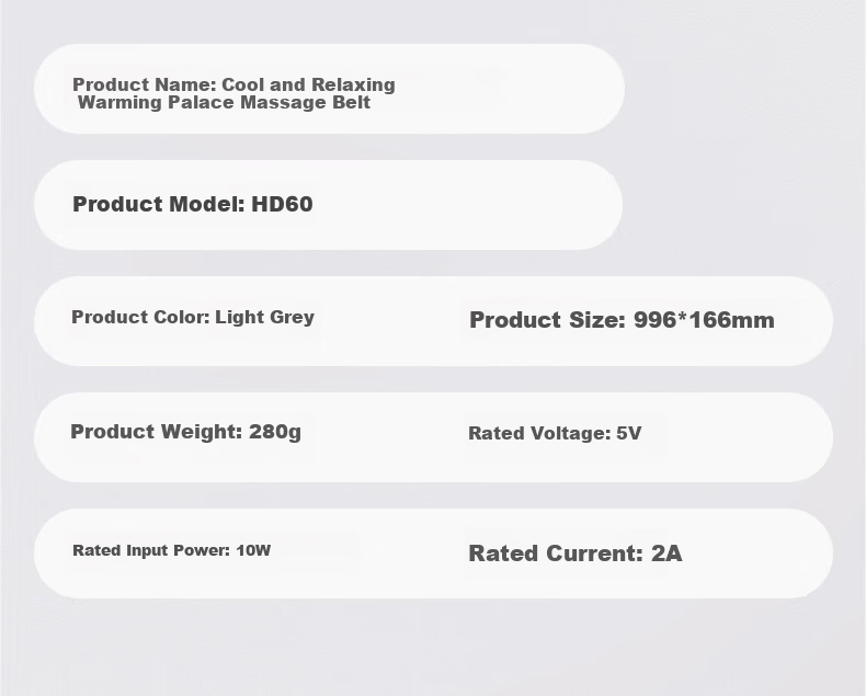 KCOTSON Heating Pad Massager HD60, Waist Massage Device, Abdominal Kneading, Menstrual Aid, Period Relief, Hot Compress, Warm Baby, Menstrual Period Warming, Birthday Gift for Girlfriend, Women's Day Present 16