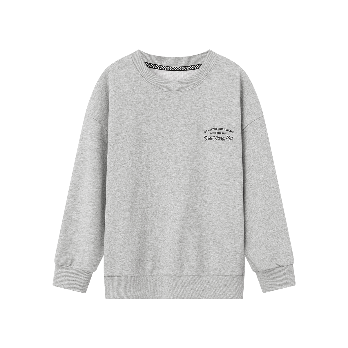 Duoduo Kids 2026 Spring Autumn Cartoon Cloud Print Sweatshirt Boys Casual Sports Top Big Kids Crew Neck Base Layer