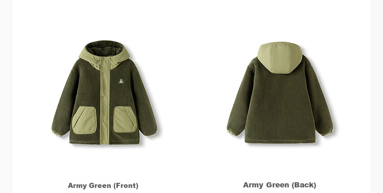 BALABALA Children's Clothing Cotton Jacket for Boys And Girls, 2026 New Spring Water-Repellent Coat, Warm Padded Outerwear, Fashionable 53