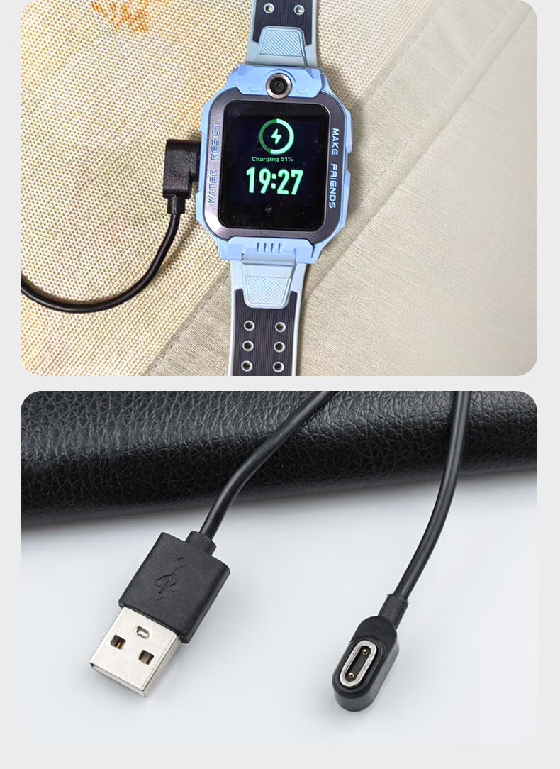 Masentek Compatible Charging Cable for Xiaotiancai Children's Smartwatch Z9/Z10/Youth Edition Z8/8A/7/7A/7S/6A/6S/D3125QY Universal Fast Charger Base with Magnetic Attachment 11