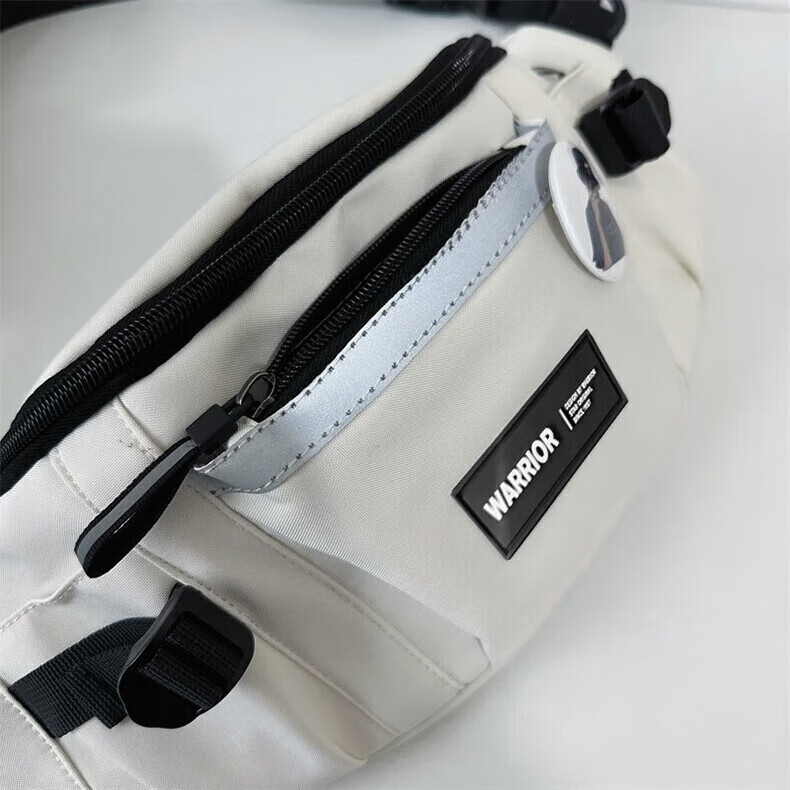 Huili Crossbody Bag for Men, Harajuku Workwear Style Sports Waist Pack, New Hong Kong Style Versatile Casual Student Cycling Shoulder Chest Bag for Wome 10