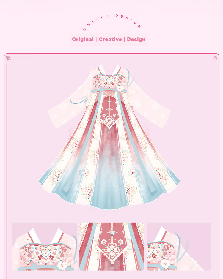 Qibo Hanfu Girls' Spring And Autumn 2026 New Style Children's Ancient-Style Ethereal Dress, Mountain Green without Shawl, Size 110 3