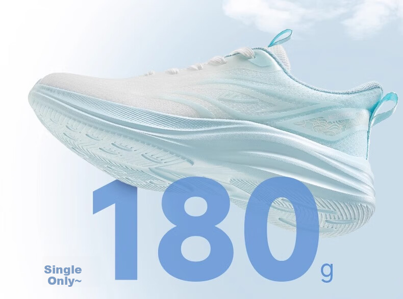 Warrior Women's Shoes, Spring And Summer New Style Breathable Mesh Sneakers, Soft-Soled Shock-Absorbing Running Shoes for Women, 4636 White Blue, Size 37 15