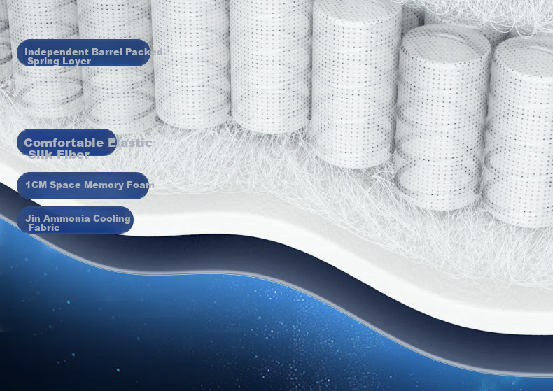 JaCe Memory Foam Pillow Spring Mattress Core Cervical Pillow Side Sleeping New Upgraded Anti-Snoring Adult-Specific Gift Box 14CM 7