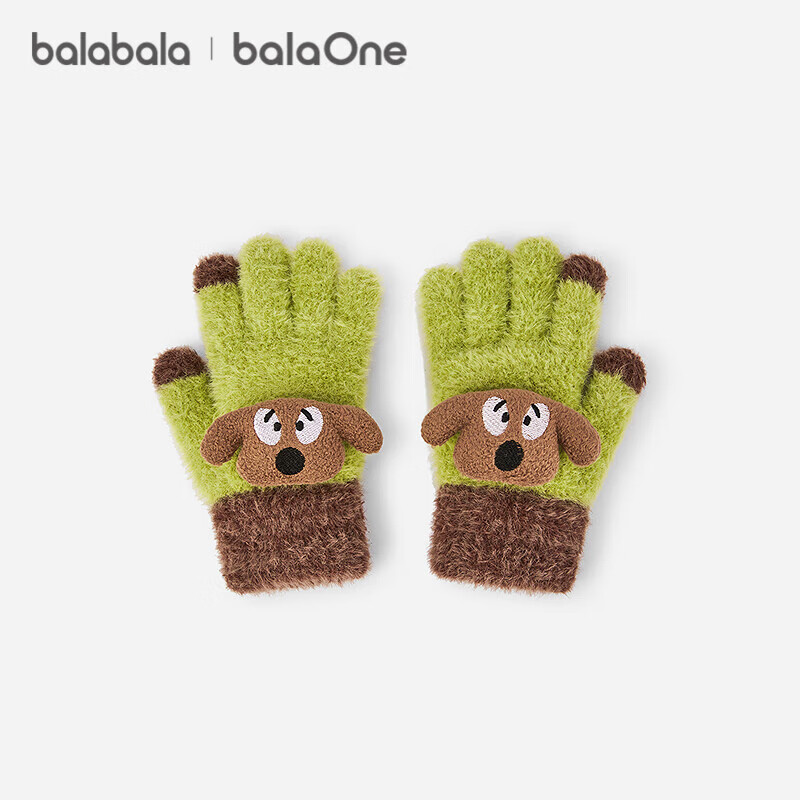 Balabala BalaOne Kids Gloves Boys Girls 2025 Cartoon Doll Warm Comfortable Cute 208425162201