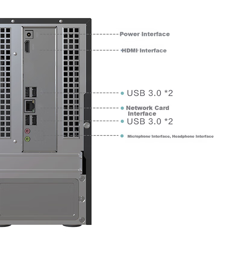 Lenovo Lecoo Business Office Desktop Computer (Core i7-13645HX, 16GB RAM, 512GB SSD) 8