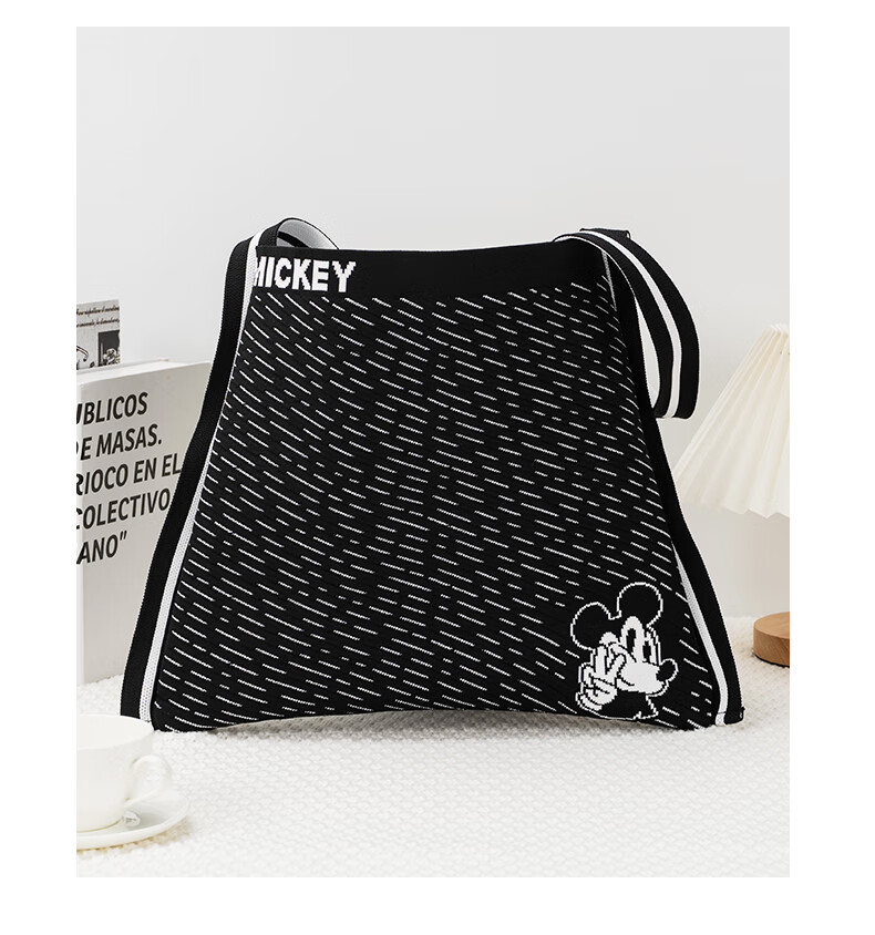 Disney Handbag, Women's Bag, Mickey Mouse Large Capacity Commuter Tote Bag, Small Purse for Women, College Student Bag, Women's Bag 14