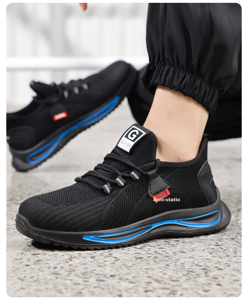 Weierdun Gas Station Anti-Static Shoes for Men And Women, Summer Breathable Lightweight Comfortable Sinopec Safety Work Shoes 1125A Size 44 13