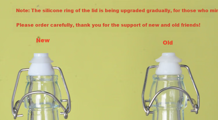 Scybe Infusion Jar, 2 Jin Capacity, Glass Wine Bottle, Empty Bottle, Sealed, High-Quality Infusion Bottle, Self-Made Storage And Packaging, Winton 1.1L 4