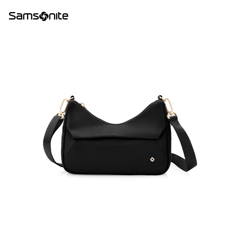 Samsonite Fashion Women's Bag Commuter Shoulder Crossbody Handbag UB3 Black Christmas Gift