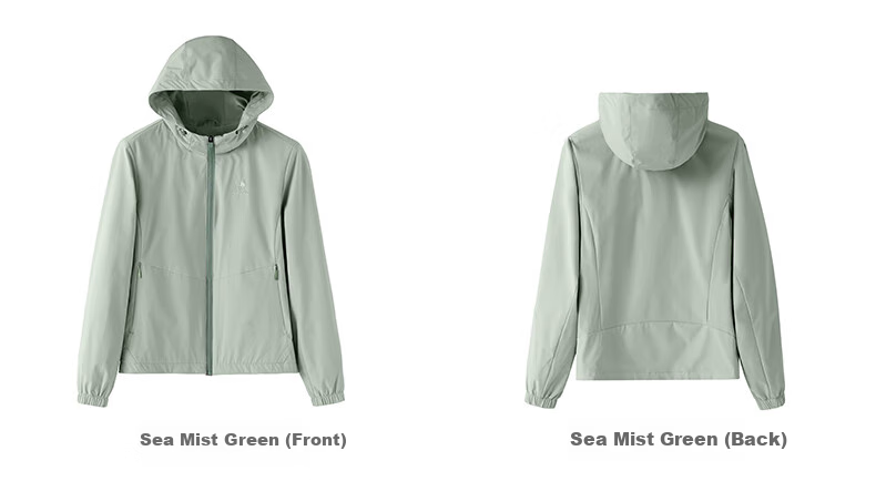 CAMEL Thin Fleece Windbreaker, Women's Outdoor Water-Repellent Slim-Fit Woven Jacket, J23CAYL6066, Lavender Purple, Size S 29