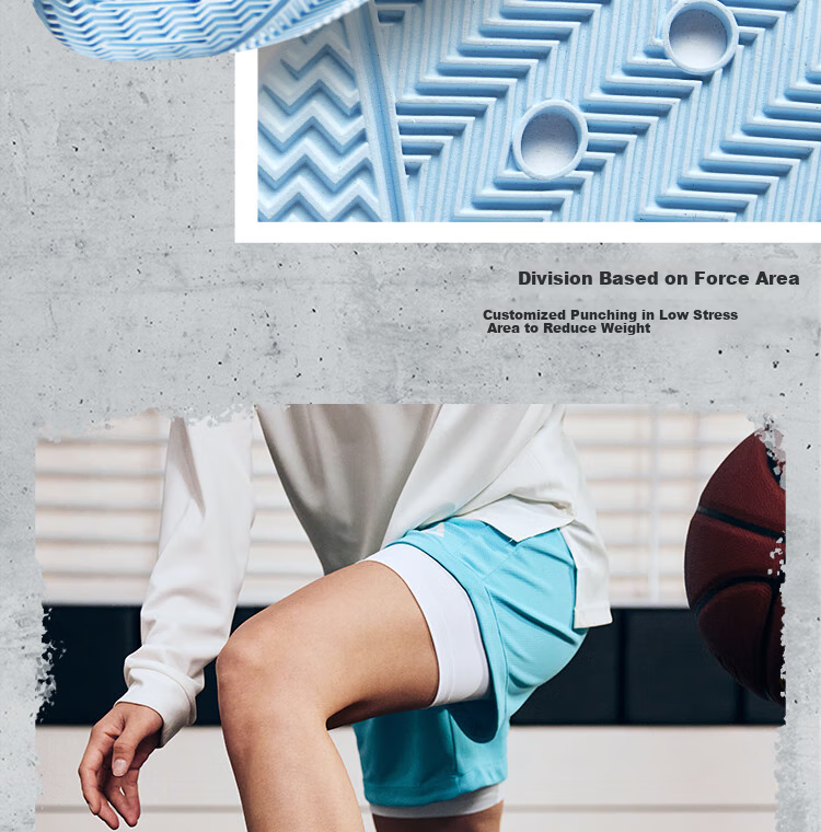 PEAK Taiji Youxia 2.0 Basketball Shoes for Women, Spring And Autumn Soft-Soled Shock-Absorbing Practical Basketball Shoes, Women's Sports Shoes DA410028 14