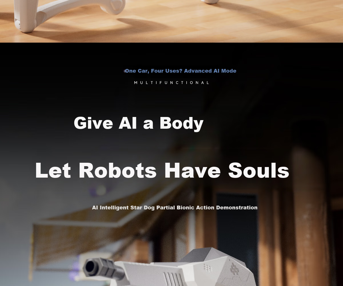 Dimoarch Robot Dog Children's Toy for Boys Aged 3-6 Birthday Intelligent AI Remote Control Car Gift for Ages 8-12 6