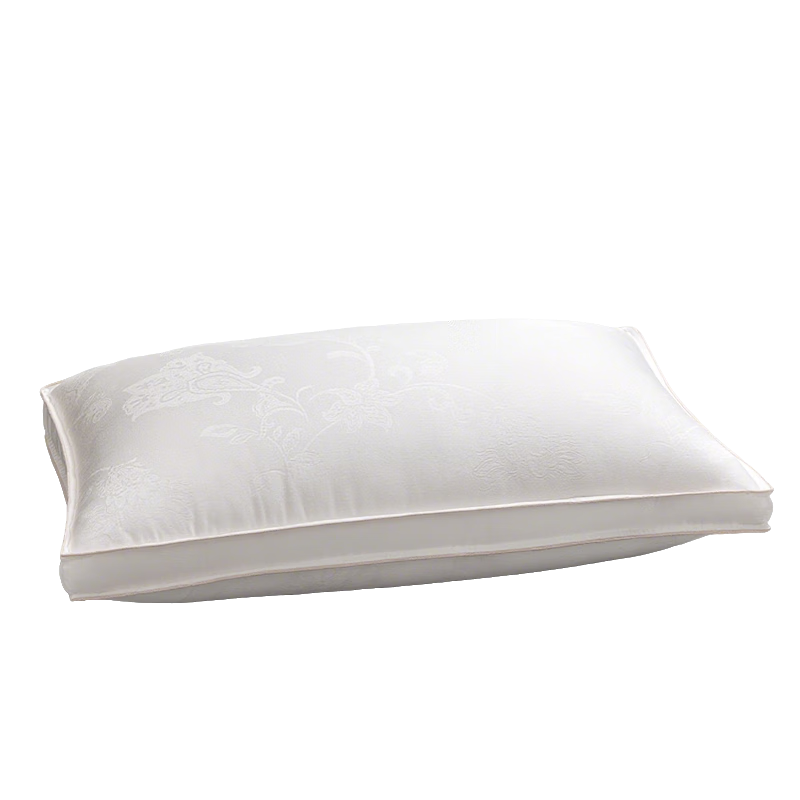 Yuan Life Pillow Core Hotel High-End Light Luxury Jacquard Pure Cotton Fabric Wrapped Pillow Core Single Pack 48*74cm