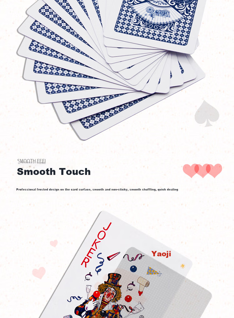 Yaoji Playing Cards, 959 Paper Cards, Durable Entertainment Playing Cards, Doudizhu Game Table Game, Camping, 50 Decks of Playing Cards 4