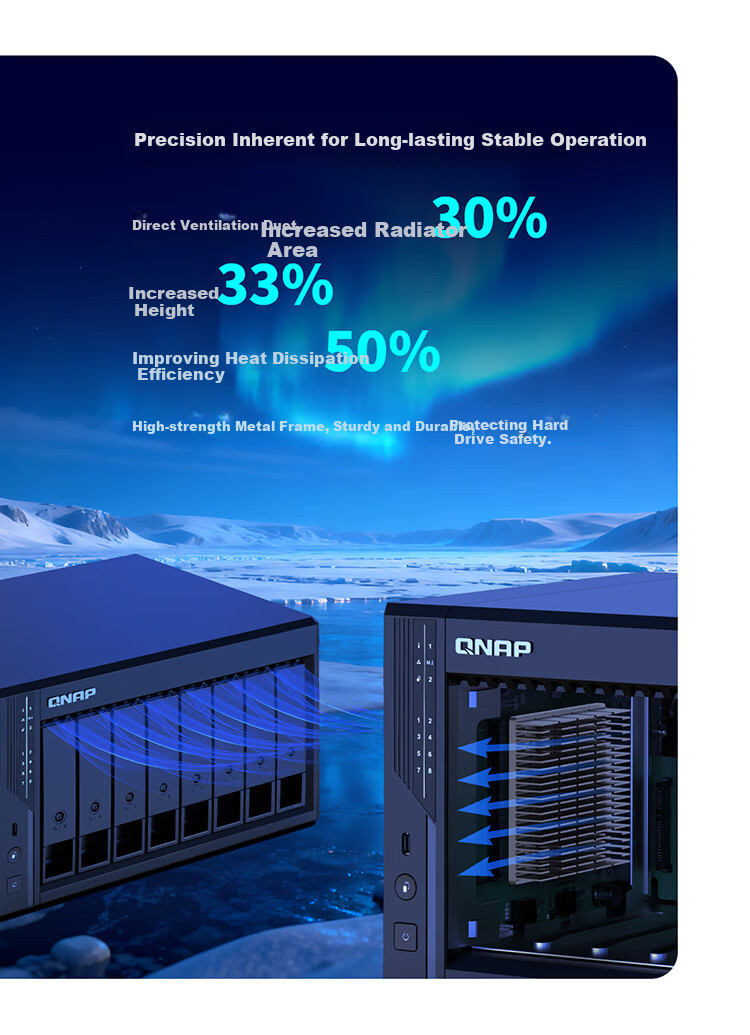 QNAP Qu405 Enterprise-Grade Home Storage N355 16GB RAM Four-Bay Network Storage NAS Private Cloud AI Photo Album Mobile Backup File Server with Inter-Cloud Connectivity 17