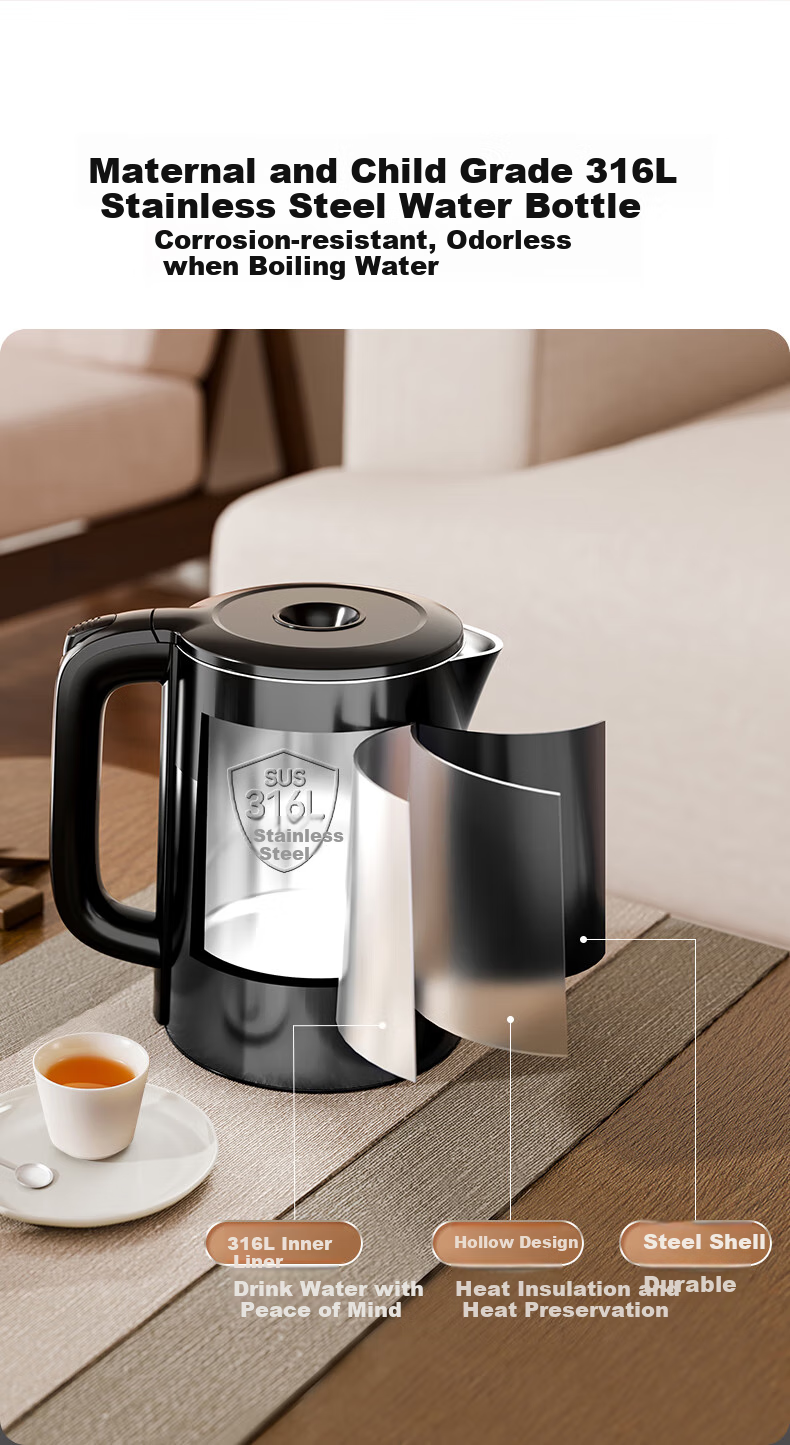 TRULIVA Tea Bar Machine, Home Multi-Functional Office Standing Water Dispenser, Bottom-Loading Water Tank, Fully Automatic Tea Bar Cabinet, High-End Living Room Use, Cooling And Heating Dual-Purpose, 2026 New Model 5