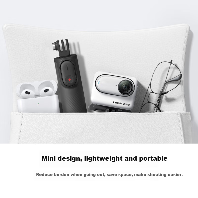 Штатив Insta360 Mini Tripod Selfie Stick 2.0, ручной монопод для экшн-камер, портативная модель