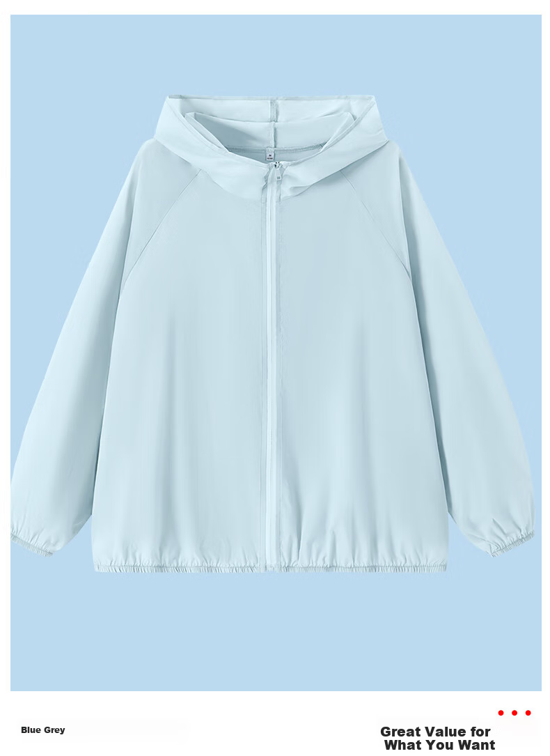 Baleno UPF50+ Cooling Hooded Sun Protection Jacket for Women, 2026 Summer New Lightweight Breathable UV-Resistant Top Coat 12