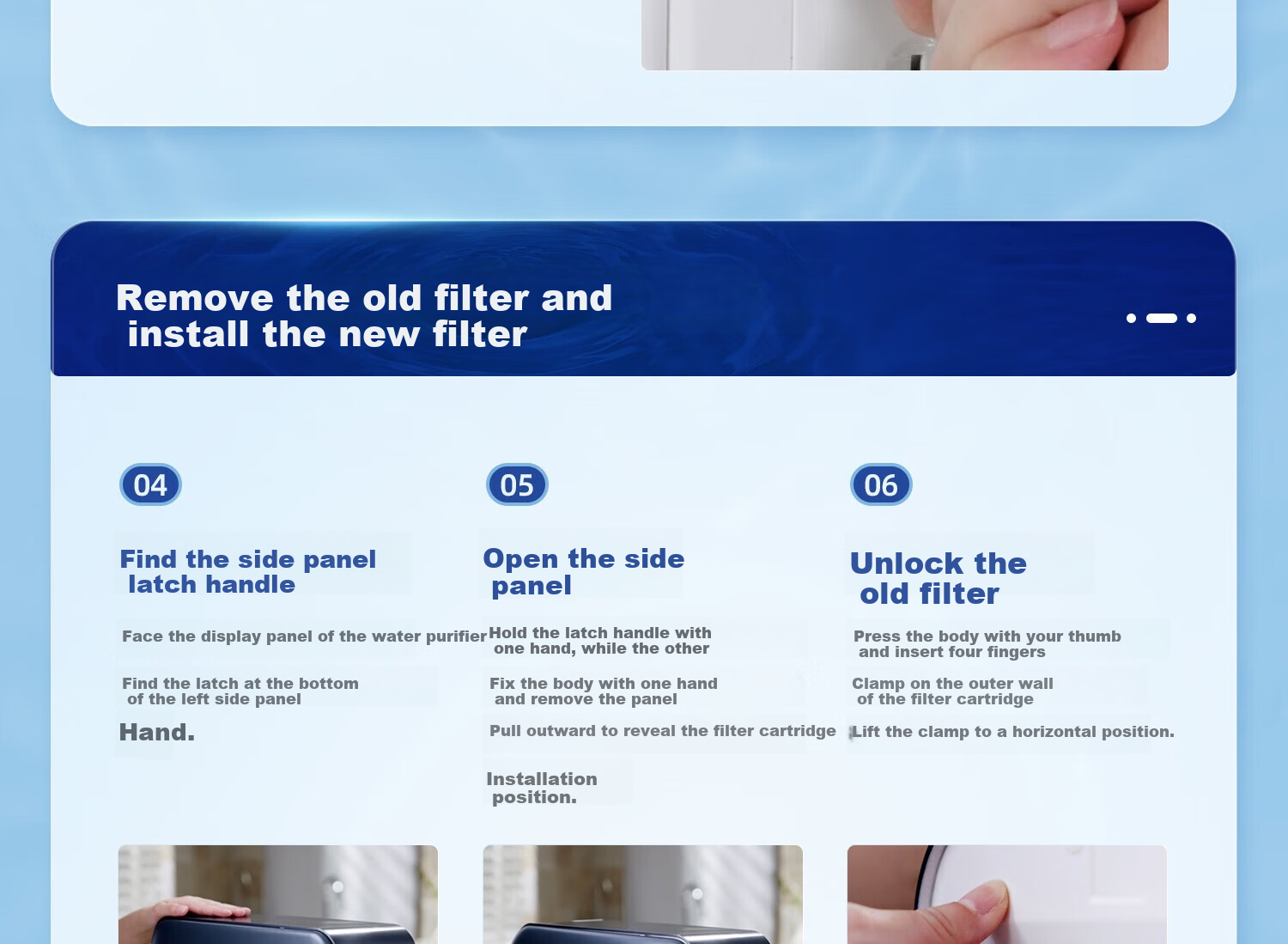 TRULIVA Water Purifier Composite Filter Cartridge UR-S5676i/5876i/51045 PPCG-W10 3