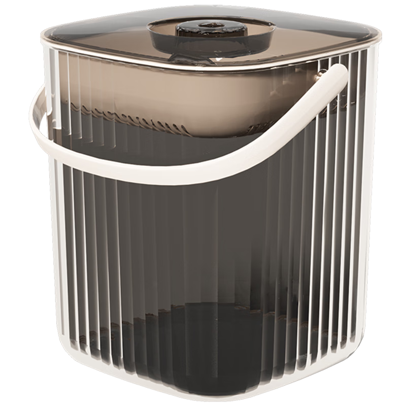 Wuyuehua Visible Tea Water Bucket 12L with Water Pipe, Tea Residue Bucket, Thickened Wastewater Bucket, Filter Drainage Bucket, Household And Commercial Water Bucket