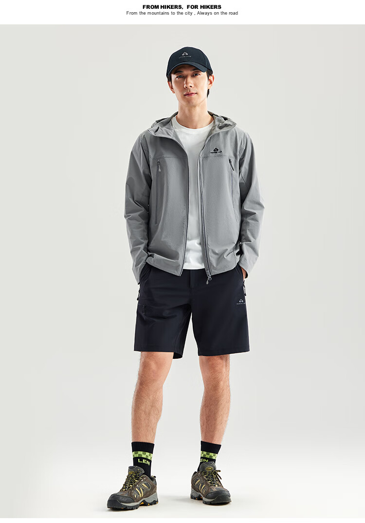 Pioneer Camp [Haishe 2.0 Soft Shell Jacket] Endorsed by Lu Han, Same Style As Kedoula Jacket for Men, Outdoor Commute Outerwear 5