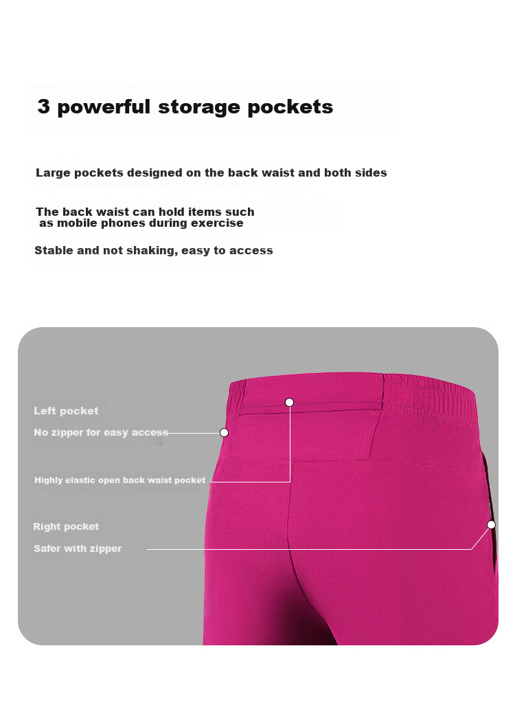 Bmai Bmai Running Fitness Training Shorts for Men, Spring And Summer Commute Jogging, Phone-Pocketable Quick-Drying Pants for Me 5