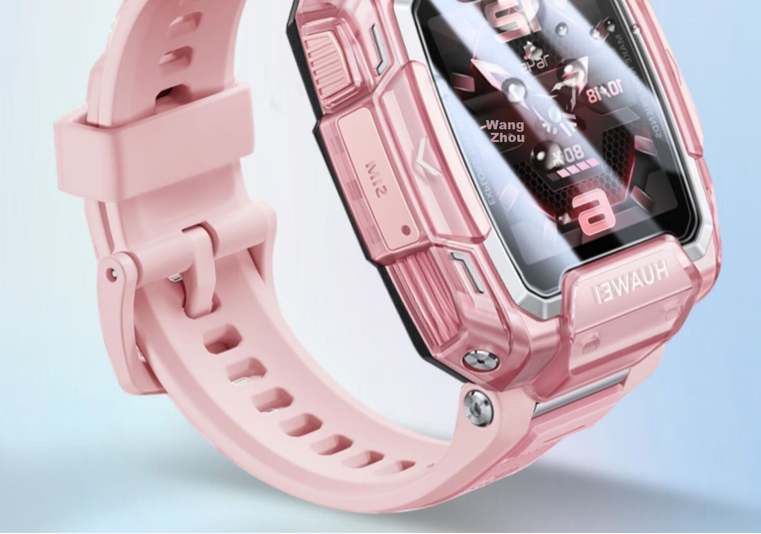 Xuanyi [Two Pieces Premium] Tempered Glass Screen Protector for Huawei Children's Watch 5 Pro, Children's Phone 5 PRO Screen Protector, Auto-Adhesive, Fingerprint-Resistant, Wear-Resistant, Shatterproof Glass Film 4