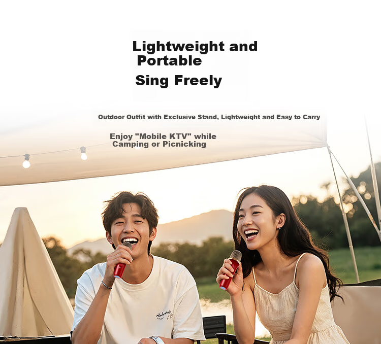 Changba Xiaojuandan L21 Microphone Karaoke Speaker Combo, Home KTV Set, Outdoor Wireless Bluetooth Children's Microphone, Computer And TV Sound System, Birthday Gift, Musi Bai 12