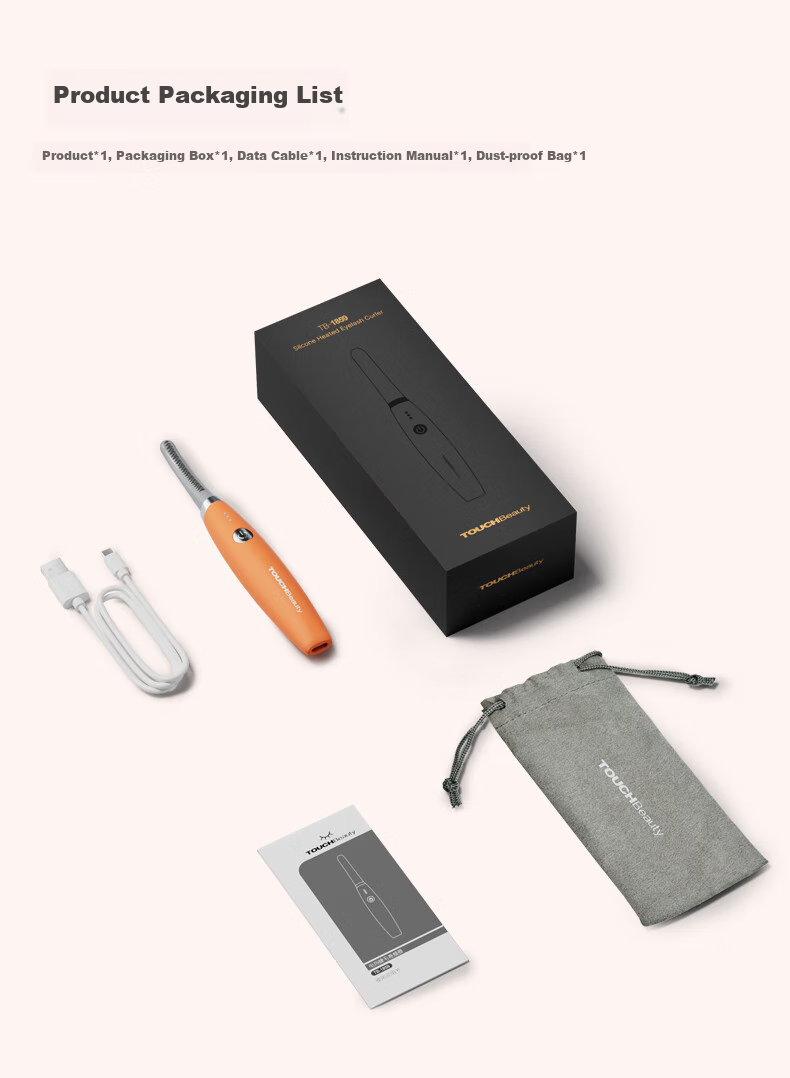 TOUCHBeauty Curling Mascara Curler 2.0 Electric Heating Mascara Curler for All Eye Shapes, Long-Lasting Shaping, Rechargeable Model, Holiday Gift 11